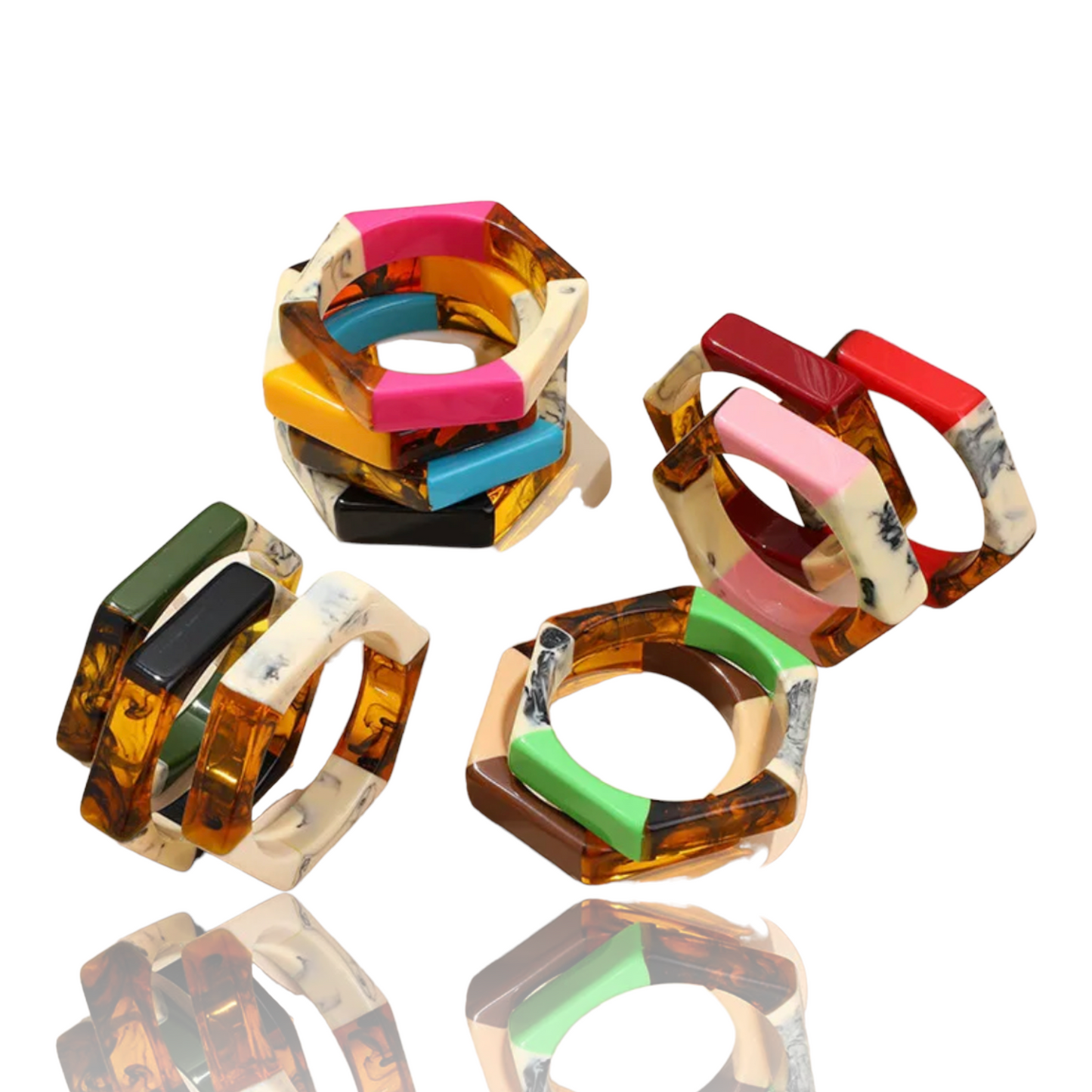 Bangles to Bangles (Hexagon)